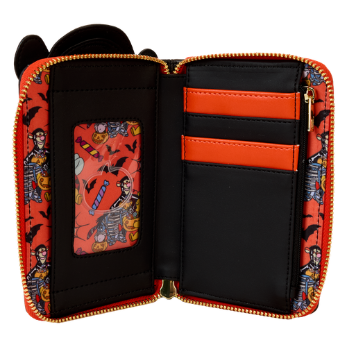 Disney: Winnie the Pooh Skeleton Tigger Zip Around Wallet