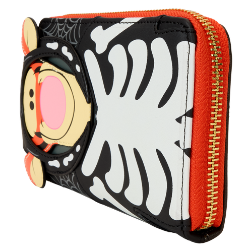 Disney: Winnie the Pooh Skeleton Tigger Zip Around Wallet