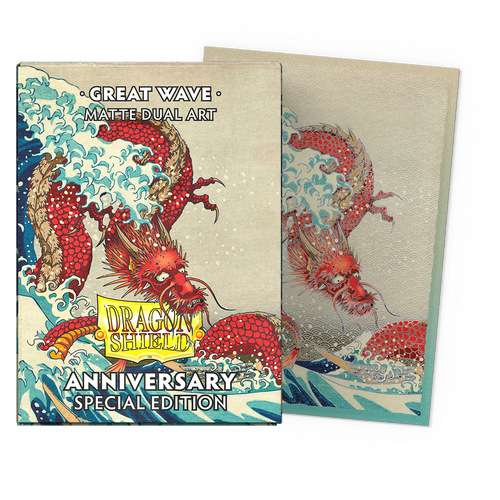 Dragon Shield Dual Matte Art Sleeves - Great Wave (100)