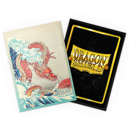 Dragon Shield Dual Matte Art Sleeves - Great Wave (100)