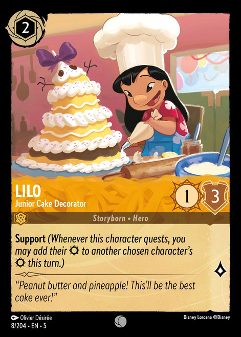 Lilo - Junior Cake Decorator (Foil)