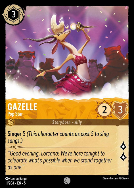 Gazelle - Pop Star (Foil)