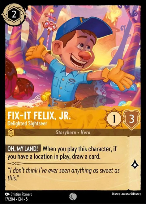 Fix-It Felix, Jr. - Delighted Sightseer (Foil)