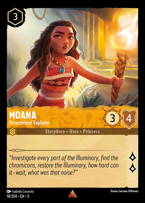 Moana - Determined Explorer (Foil)
