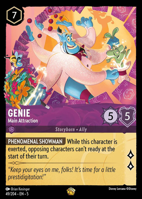 Genie - Main Attraction (Foil)