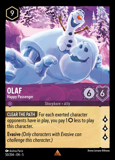 Olaf - Happy Passenger (Foil)