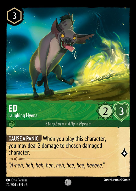 Ed - Laughing Hyena (Foil)