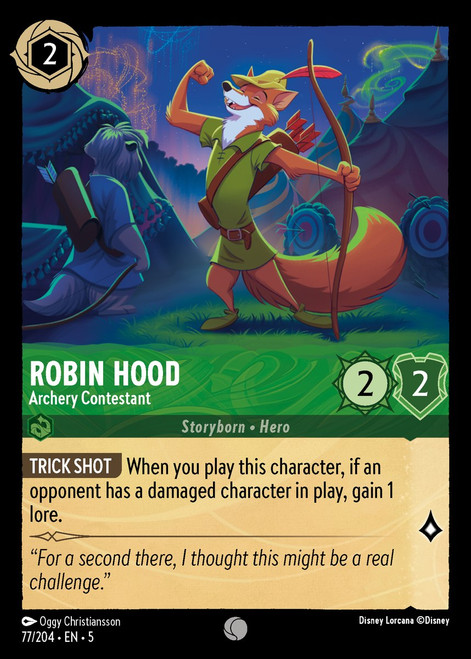 Robin Hood - Archery Contestant (Foil)