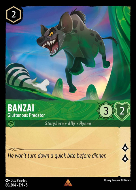 Banzai - Gluttonous Predator (Foil)