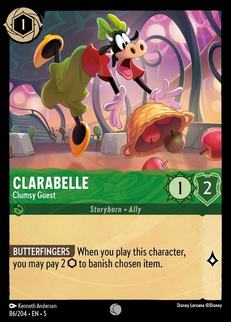 Clarabelle - Clumsy Guest (Foil)