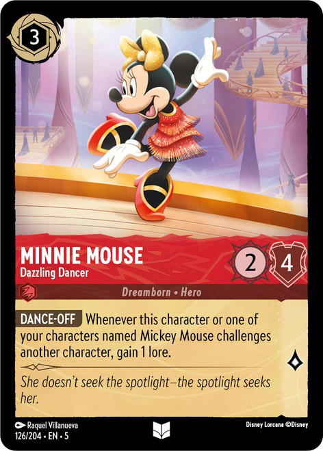Minnie Mouse - Dazzling Dancer (Foil)
