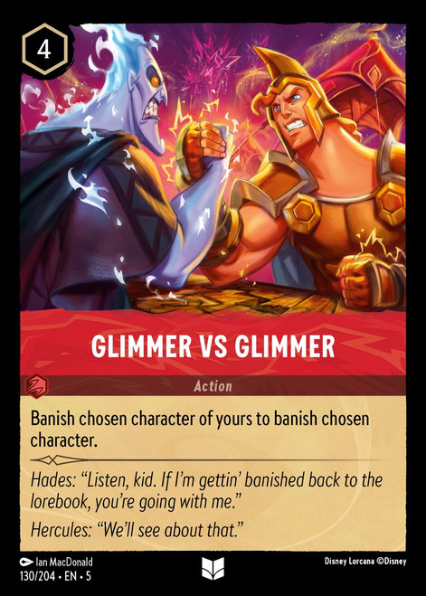 Glimmer vs Glimmer (Foil)