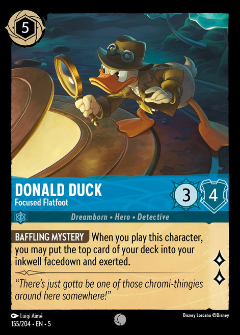 Donald Duck - Focused Flatfoot (Foil)