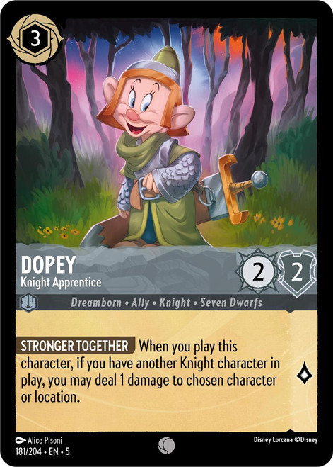 Dopey - Knight Apprentice (Foil)
