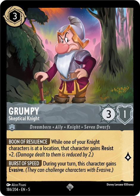 Grumpy - Sceptical Knight (Foil)