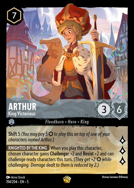 Arthur - King Victorious (Foil)