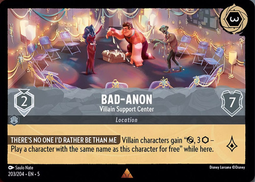 Bad-Anon - Villain Support Center (Foil)