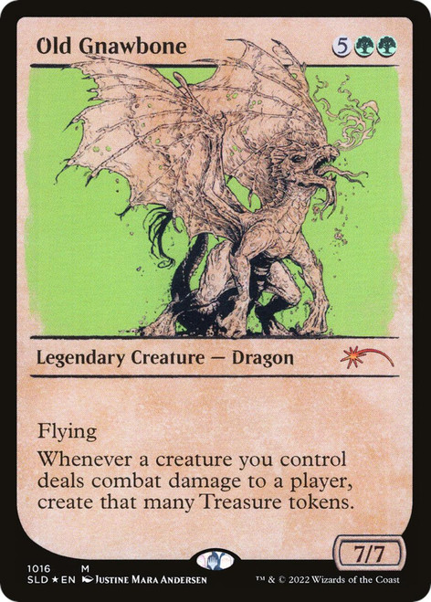 Old Gnawbone (Foil) (Secret Lair - Here Be Dragons)