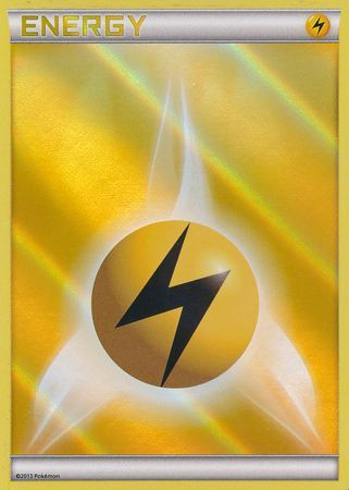 XY Base Set EN04 Lightning Energy (Clear Holo)