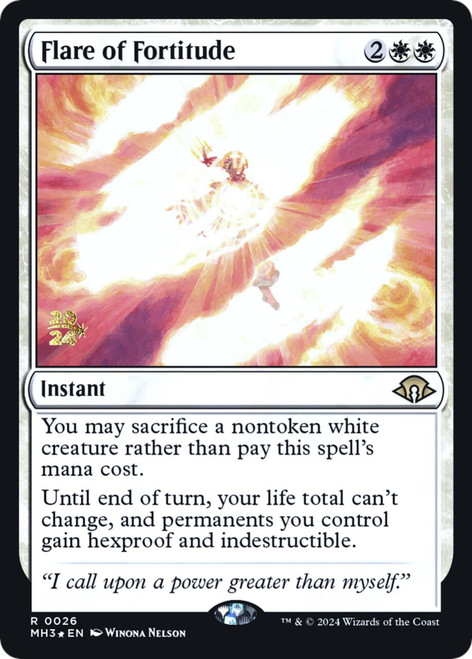 Flare of Fortitude (Prerelease Foil)
