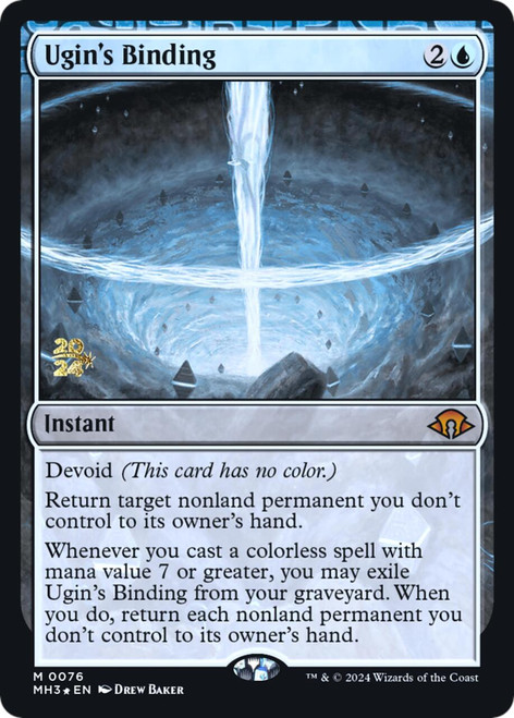 Ugin's Binding (Prerelease Foil)