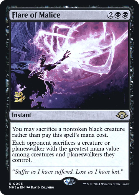 Flare of Malice (Prerelease Foil)