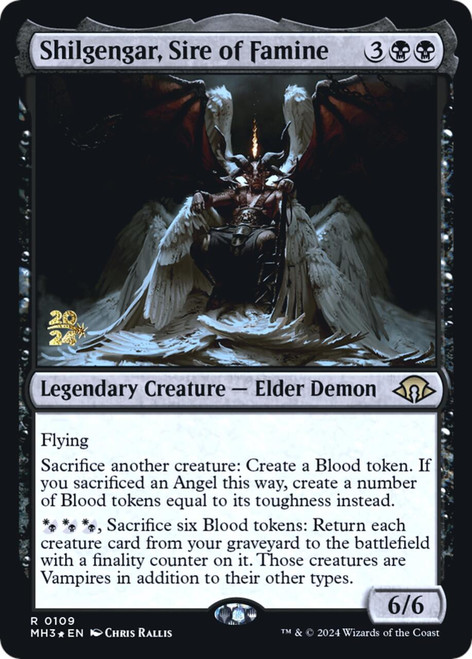 Shilgengar, Sire of Famine (Prerelease Foil)