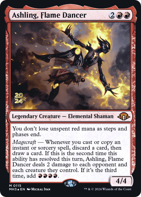 Ashling, Flame Dancer (Prerelease Foil)