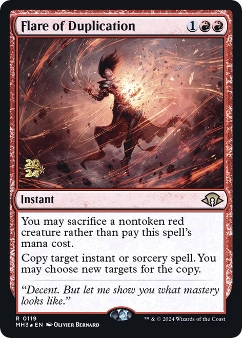 Flare of Duplication (Prerelease Foil)