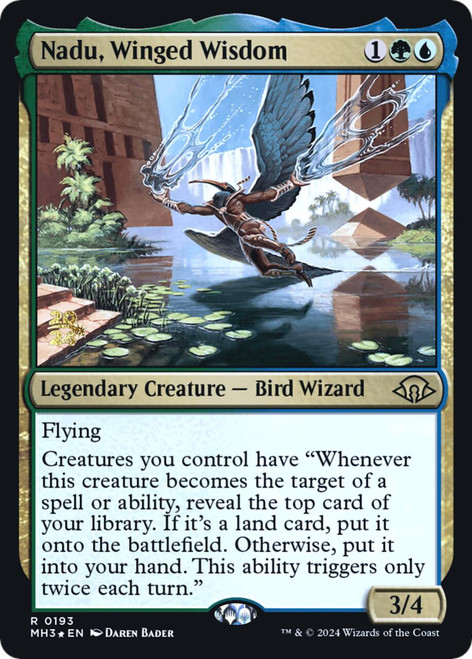 Nadu, Winged Wisdom (Prerelease Foil)