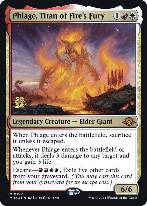 Phlage, Titan of Fire's Fury (Prerelease Foil)