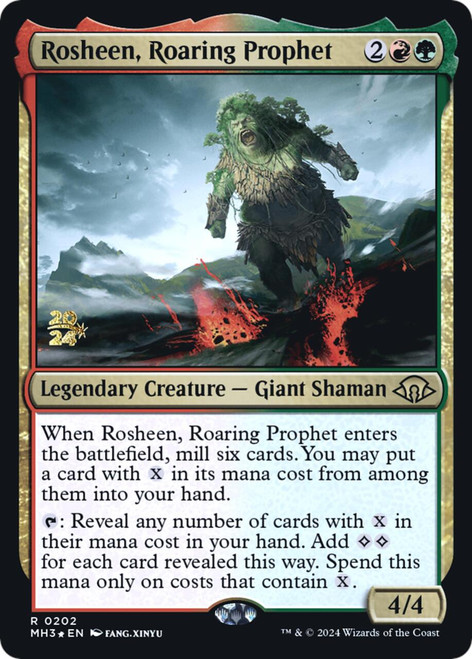 Rosheen, Roaring Prophet (Prerelease Foil)