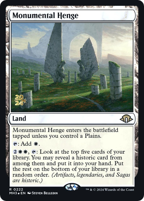 Monumental Henge (Prerelease Foil)