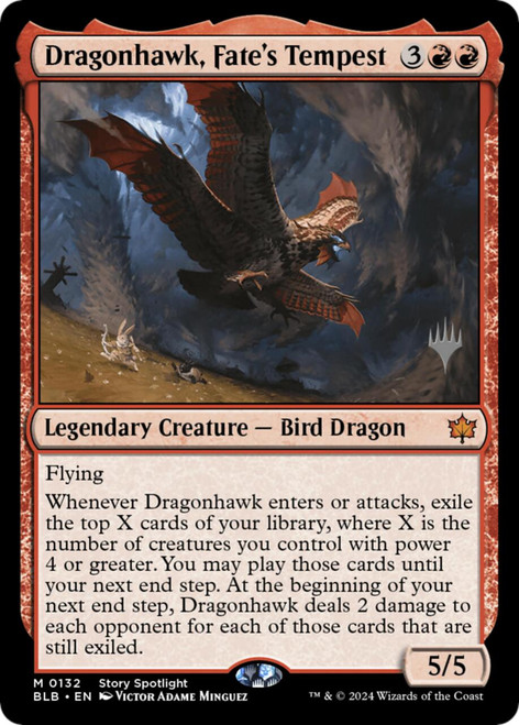 Dragonhawk, Fate's Tempest (Promo Pack Non-Foil)