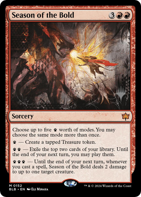 Season of the Bold (Promo Pack Non-Foil)