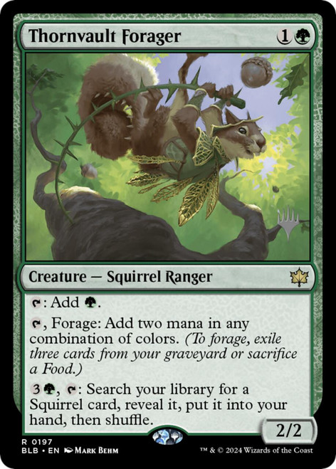 Thornvault Forager (Promo Pack Non-Foil)