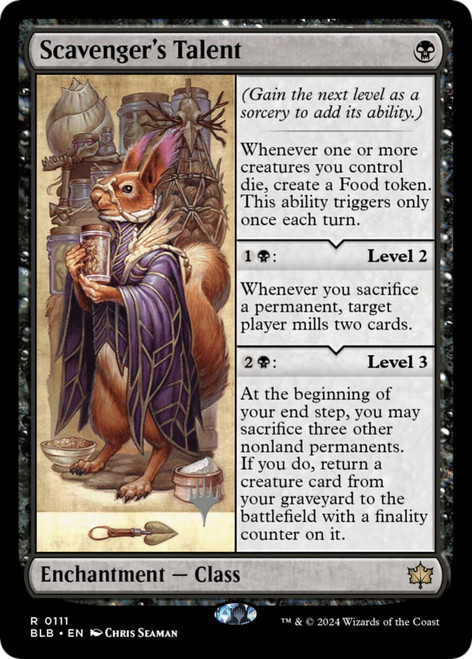 Scavenger's Talent (Promo Pack Foil)