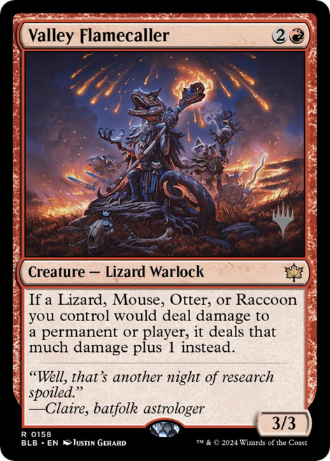 Valley Flamecaller (Promo Pack Foil)