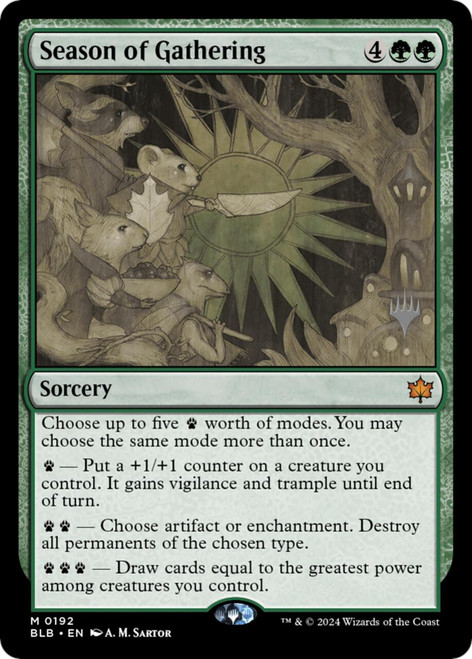 Season of Gathering (Promo Pack Foil)