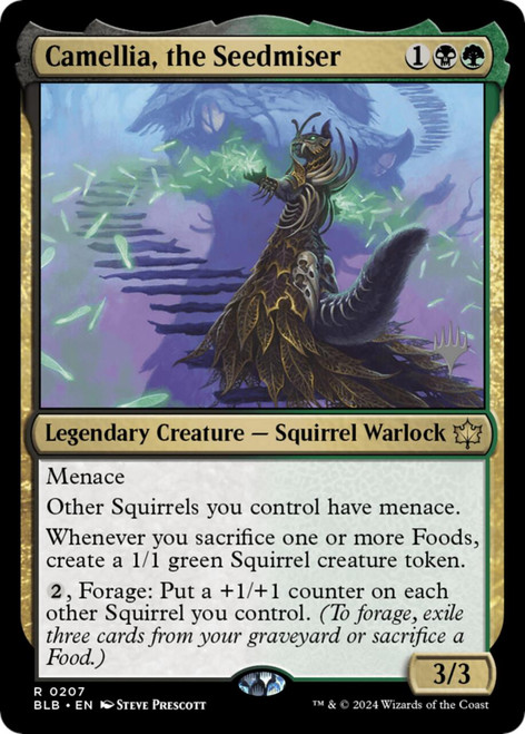 Camellia, the Seedmiser (Promo Pack Foil)