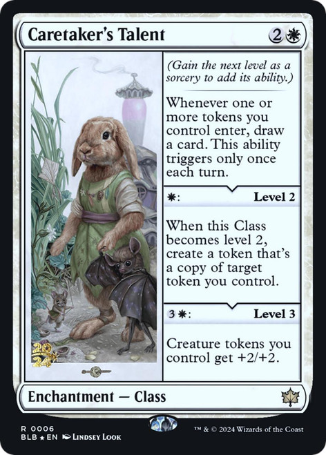 Caretaker's Talent (Prerelease Foil)
