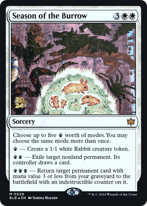 Season of the Burrow (Prerelease Foil)