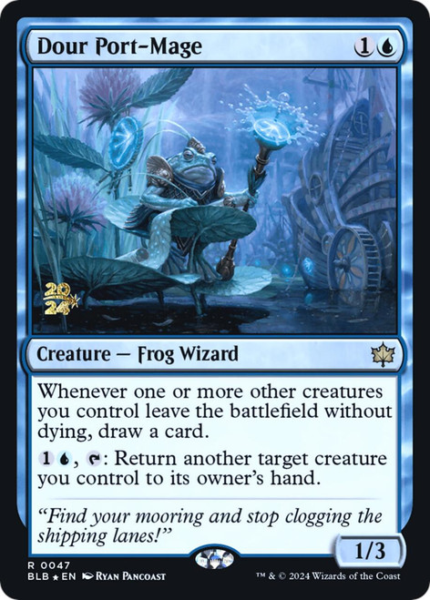 Dour Port-Mage (Prerelease Foil)