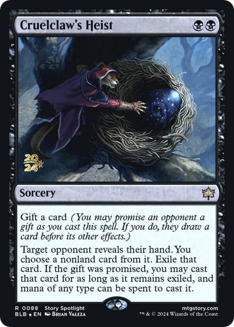 Cruelclaw's Heist (Prerelease Foil)
