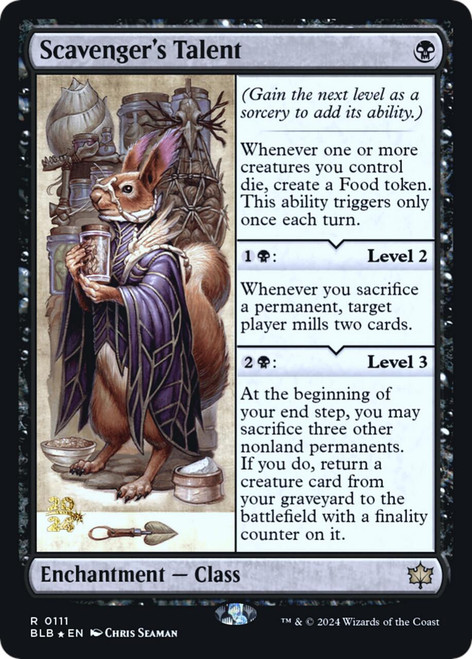 Scavenger's Talent (Prerelease Foil)