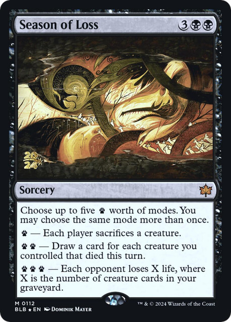 Season of Loss (Prerelease Foil)