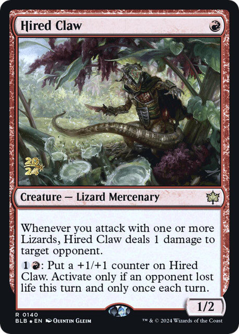 Hired Claw (Prerelease Foil)