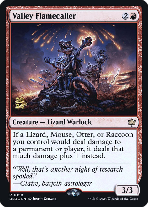 Valley Flamecaller (Prerelease Foil)