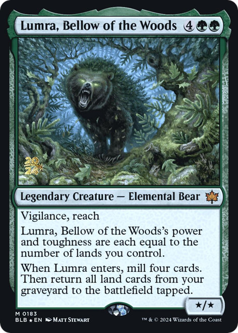 Lumra, Bellow of the Woods (Prerelease Foil)