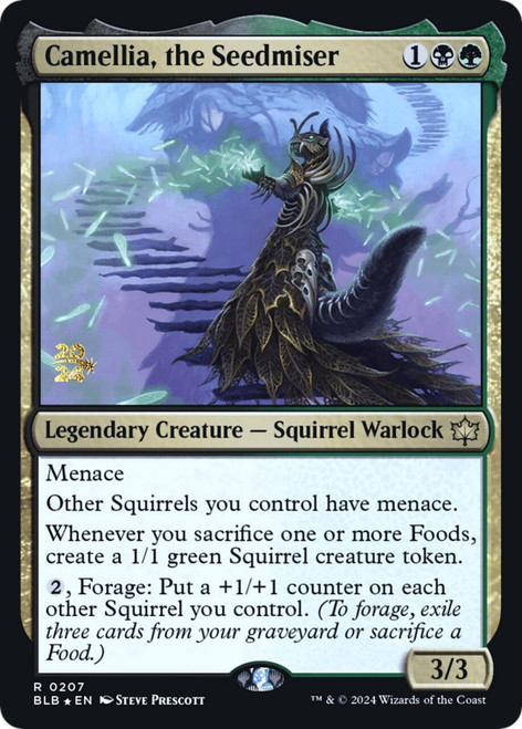 Camellia, the Seedmiser (Prerelease Foil)